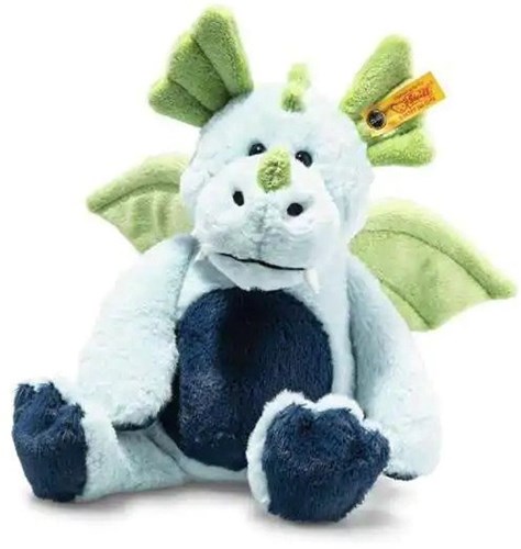 Steiff dragón de peluche Samu - Soft Cuddly Friends - 28 cm peluche