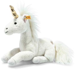 Steiff peluche unicornio Soft Cuddly Friends Unica blanco 27 cm peluche