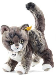Steiff pluche Kitty cat, light grey - 25 cm