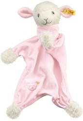 Steiff mantita de apego Sweet Dreams cordero, rosa - peluche bebé 30 cm