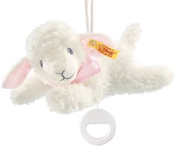 Steiff peluche caja de música corderito Sweet Dreams rosa 25 cm - peluche