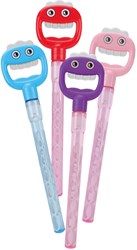 Pustefix Mega Smile Bubbler juguete de burbujas expositor 16 piezas