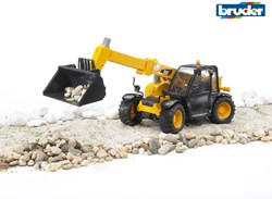 Bruder CAT vehículo juguete manipulador telescópico construcción 1:16 amarillo plástico