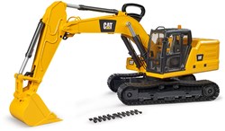 Bruder excavadora CAT vehículo de construcción juguete amarillo 1:16
