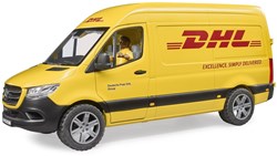 Bruder Mercedes Benz Sprinter DHL furgoneta de juguete con conductor y paquetes
