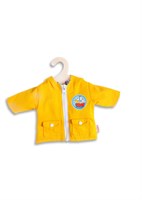 Heless chaqueta cortavientos ropa muñeca reversible 35-45cm impermeable amarilla