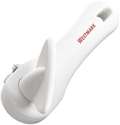 Westmark abrelatas de seguridad Klu - apertura segura de latas - blanco