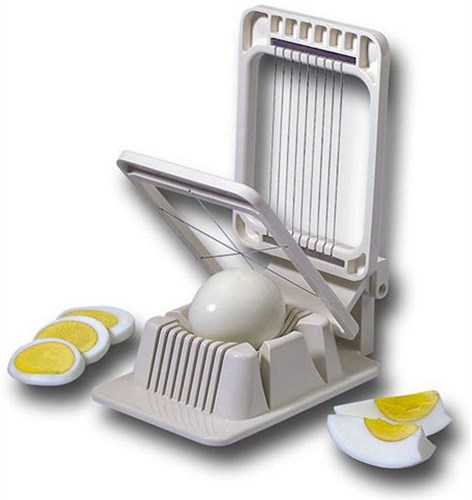 Westmark cortador de huevos combi blanco acero inoxidable utensilio cocina para huevos