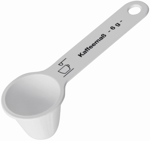 Westmark cuchara medidora de café blanca - accesorio café plástico