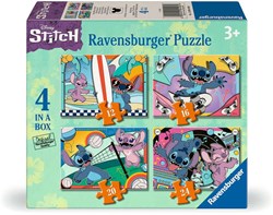 Ravensburger puzzle Disney Stitch 4in1 rompecabezas de cartón para niños