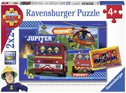 Ravensburger puzzle Waterloop Sam el bombero 2x24 piezas puzzle infantil