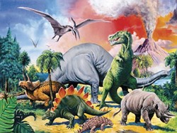 Dinosaurus Puzzel XXL, 100st