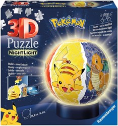 Ravensburger Pokémon puzzle 3D luz nocturna - 72 piezas - lámpara LED