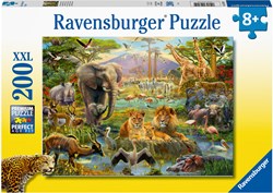 Ravensburger puzzle animales sabana XXL 200 piezas puzzle infantil