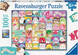 Ravensburger puzzle Squishmallows - Rompecabezas infantil - 100 piezas XXL - Dibujo animado