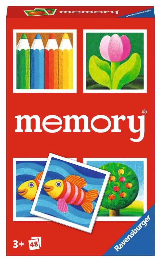 Ravensburger memory juego para niños - clásico juego de memoria cartón