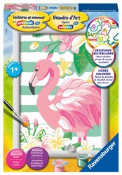 Ravensburger pintar por números Flamenco set creativo para niños