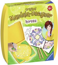 Ravensburger Mandala Designer Mini caballos set creativo dibujo