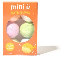 Mini U bombas de baño para niños - set de juguetes de baño coloridos