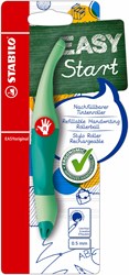 Stabilo bolígrafo roller ergonómico diestro pastel menta azul recargable