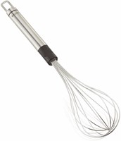 Leifheit batidor - utensilio de cocina acero inoxidable negro 31 cm - Batidor globo