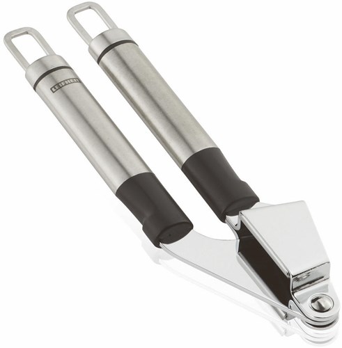 Leifheit prensa ajos ProLine - accesorio cocina acero inoxidable negro