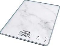 Leifheit báscula de cocina digital efecto mármol - hasta 5 kg - precisa