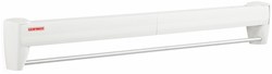 Leifheit tendedero de pared Telegant 36 - 70cm - aluminio - blanco - secarropa