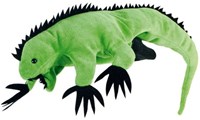 Beleduc marioneta de mano iguana - juguete marioneta multicolor