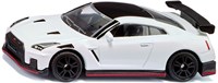 Siku coche de juguete Nissan GT-R Nismo deportivo negro-blanco metal
