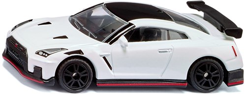 Siku coche de juguete Nissan GT-R Nismo deportivo negro-blanco metal