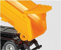 Siku tractor JCB juguete con dolly y volquete 1:87 metal plástico-2