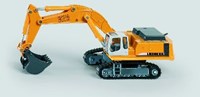 Siku Liebherr excavadora 1:87 - Grúa hidráulica de juguete amarilla