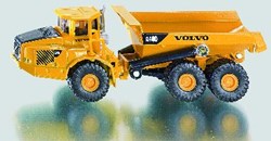Siku Volvo vehículo de construcción volquete 1:87 amarillo con caja basculante