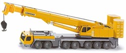 Siku grúa móvil Liebherr - camión grúa 1:87 amarillo con partes móviles