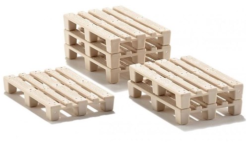 Siku set de palets de juguete - 50 piezas accesorios de plástico-3
