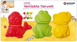 Spielstabil juguetes set mundo animal loco 6 piezas para niños