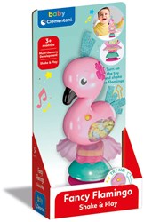 Clementoni Baby sonajero flamenco con ventosa - juguete desde 3 meses