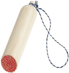 Haba salchichón de juguete - alimento de madera para niños desde 3 años