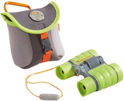 HABA Terra Kids prismáticos y bolsa de almacenamiento