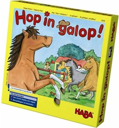 Haba juego carrera de caballos Hop in galop desde 3 años juguete educativo