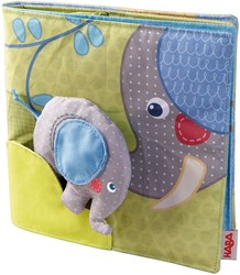 HABA Libro de tela Ollie Elefante