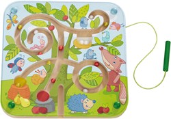 Haba juego magnético juguete para niños pequeños laberinto del árbol - juguete educativo de madera