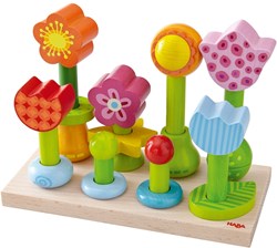 Haba Juego de apilar Jardín de flores - juguete de madera educativo