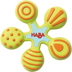 Haba juguete de agarre estrella - mordedor para bebés - multicolor