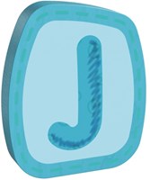 HABA Madera letra J-3