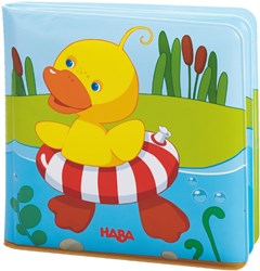 Haba libro de baño Patito nadador - libro de juguete de baño colorido