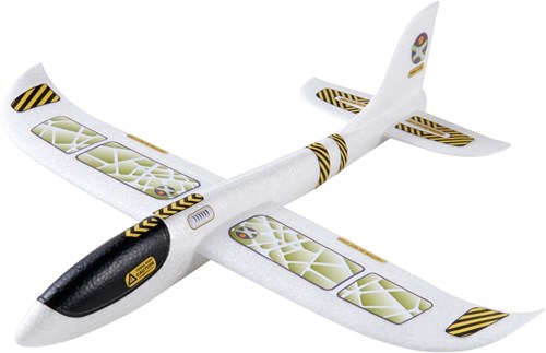 Haba Avión lanzador Terra Kids - Planeador para niños 48 cm juguete exterior