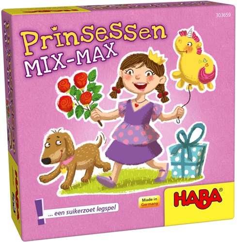 Haba juego de princesas Mix-Max - puzzle educativo para niños