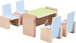 HABA Little Friends - Muebles para casa de muñecas Comedor